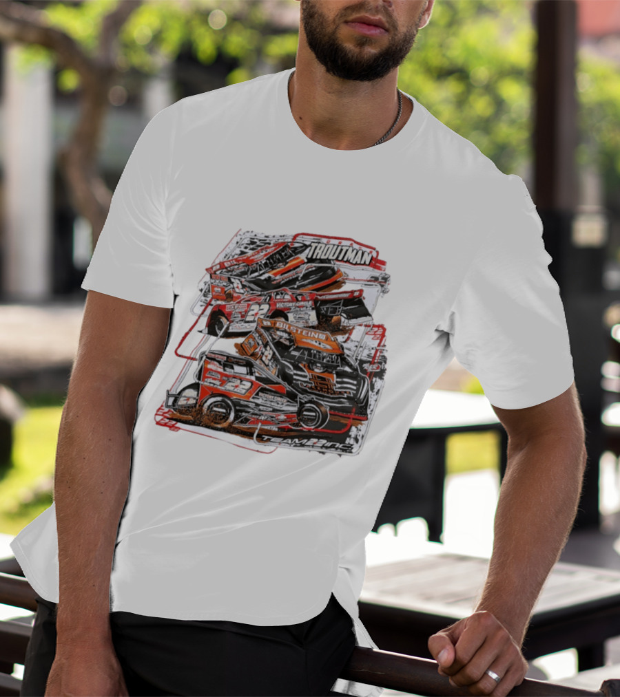 Drake Troutman 22 Racing Bilstein Team 22 Inc Victory Circle T-Shirt