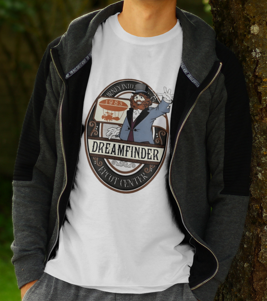 Journey Into 1983 Dreamfinder Epcot Center T-Shirt