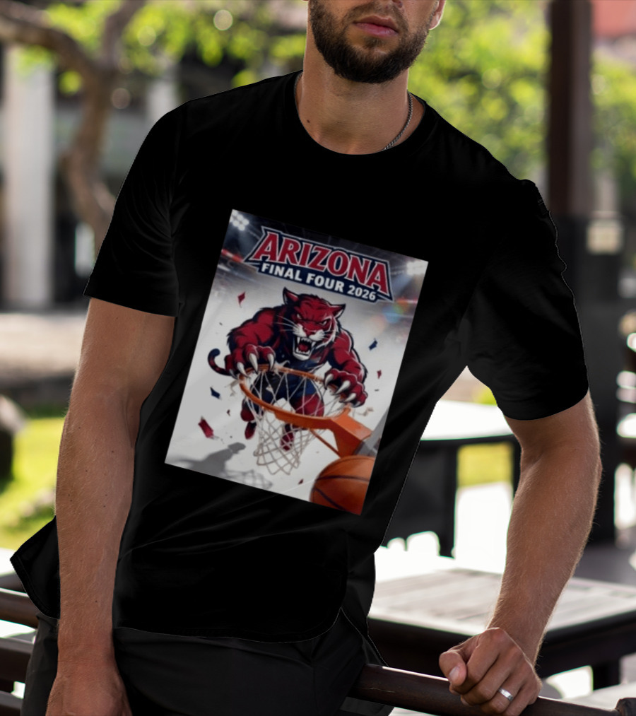Arizona Wildcats Final Four 2026 Basketball Game Day Wildcat T-Shirt