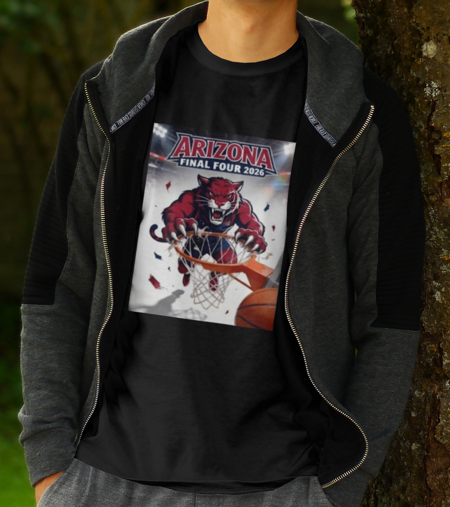 Arizona Wildcats Final Four 2026 Basketball Game Day Wildcat T-Shirt