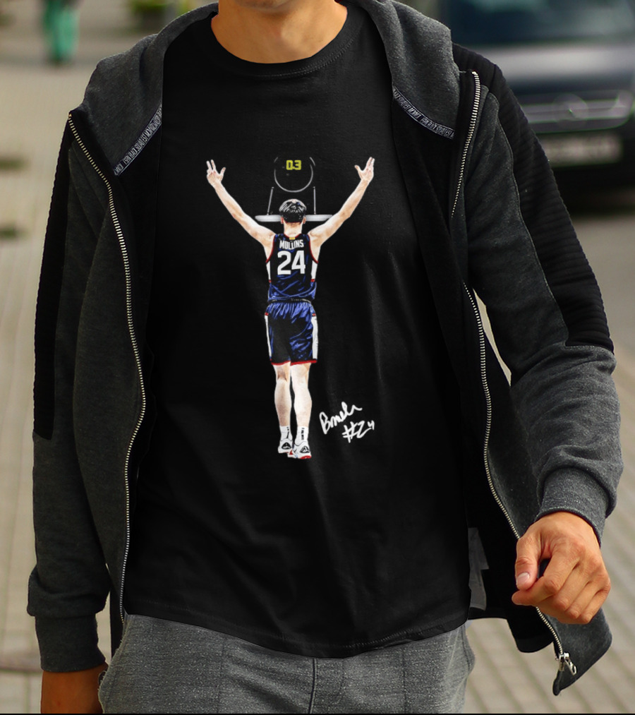 Braylon Mullins UConn Huskies Basketball NCAA Final Four Champion T-Shirt