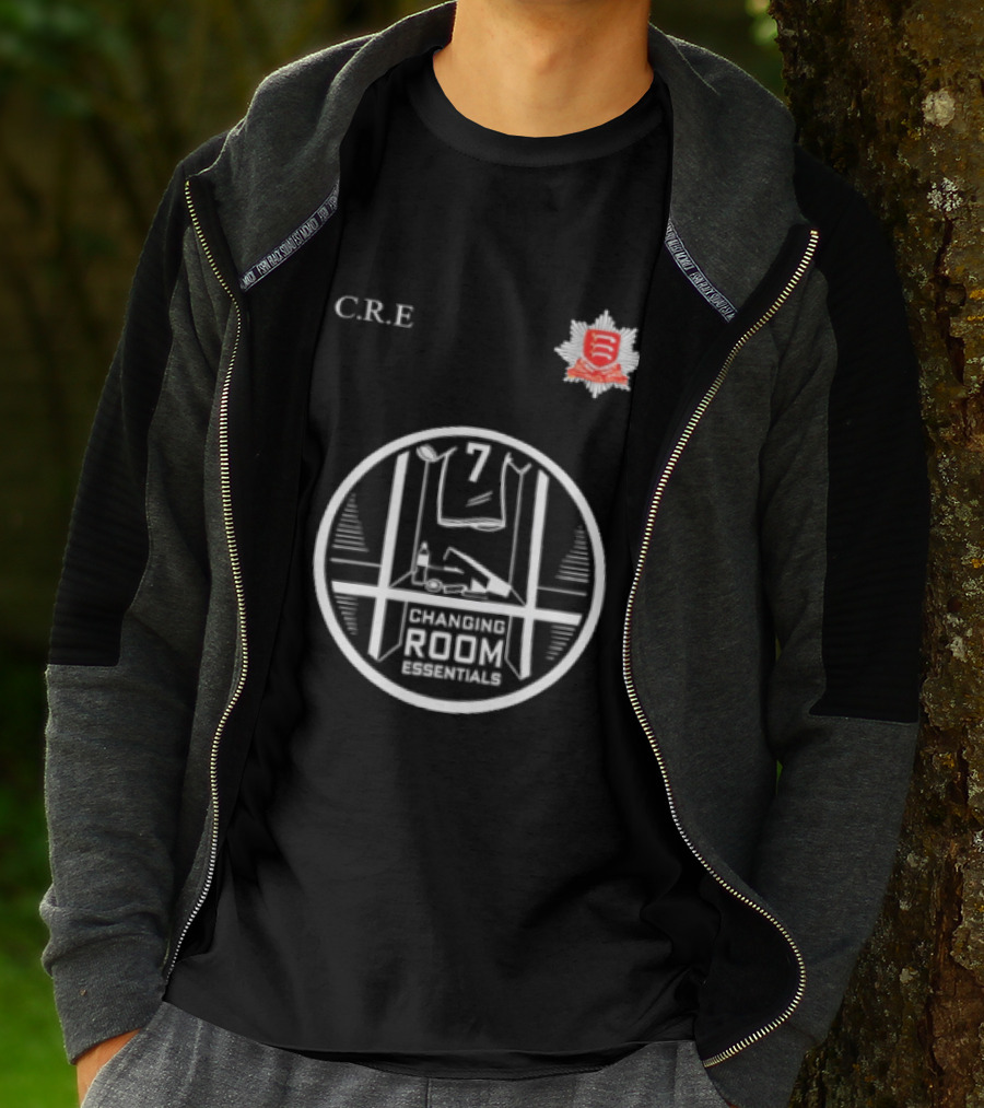 C.R.E Changing Room Essentials 7 Sports Locker Jersey T-Shirt