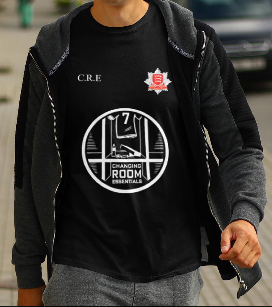 C.R.E Changing Room Essentials 7 Sports Locker Jersey T-Shirt