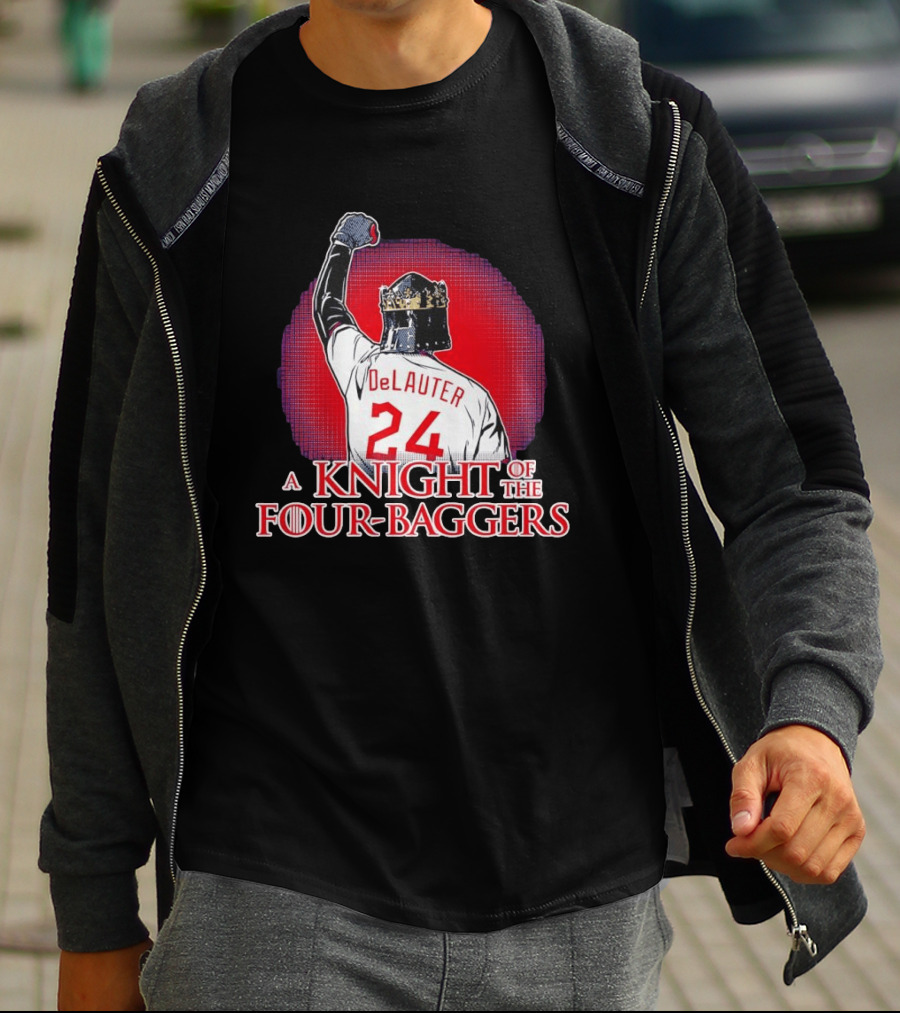 Chase DeLauter 24 A Knight Of The Four Baggers T-Shirt