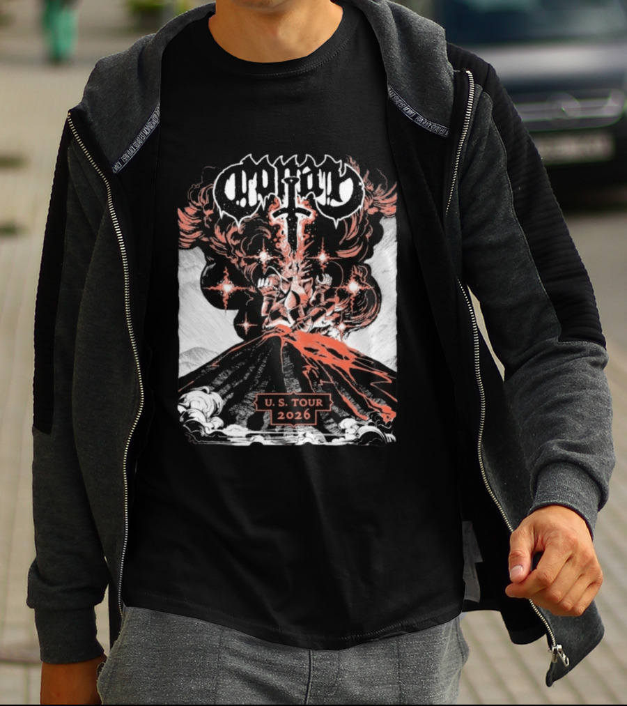 Conan Band U.S. Tour 2026 Explosive Lava T-Shirt