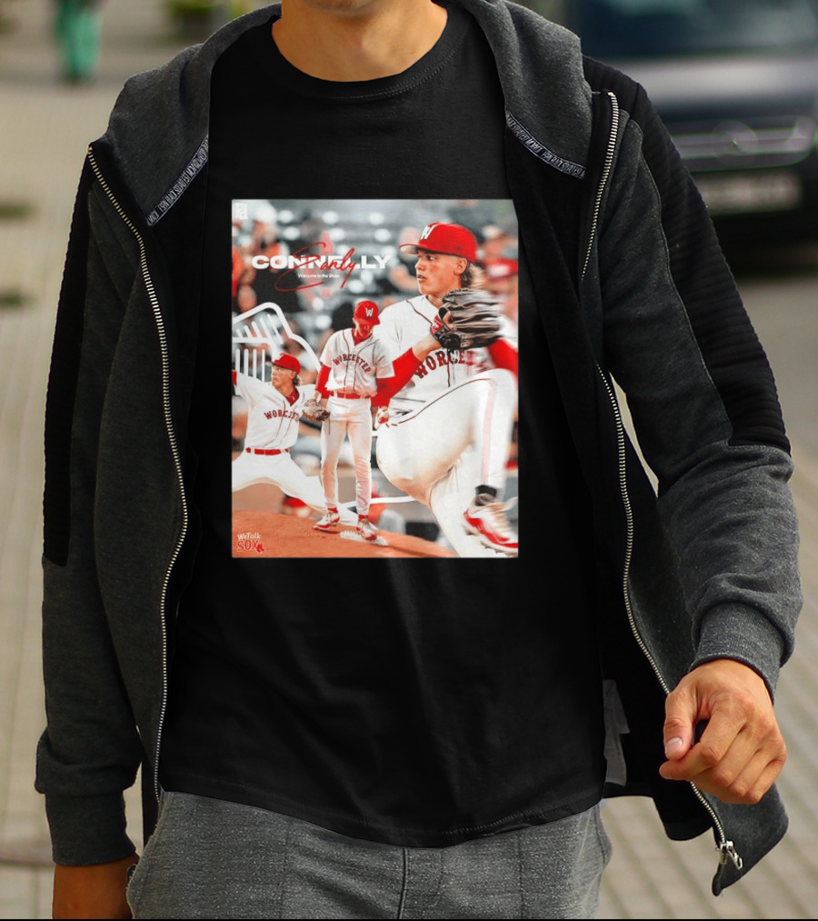 Connelly Early Welcome To The Show Worcester Red Sox Pitcher T-Shirt