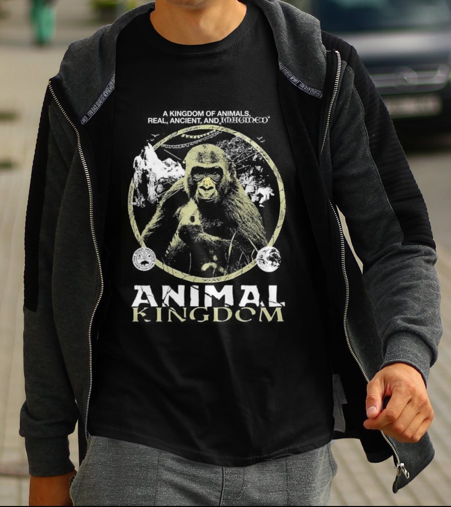 Kingdom Of Animals Real Ancient Imagined Disney's Animal Kingdom T-Shirt