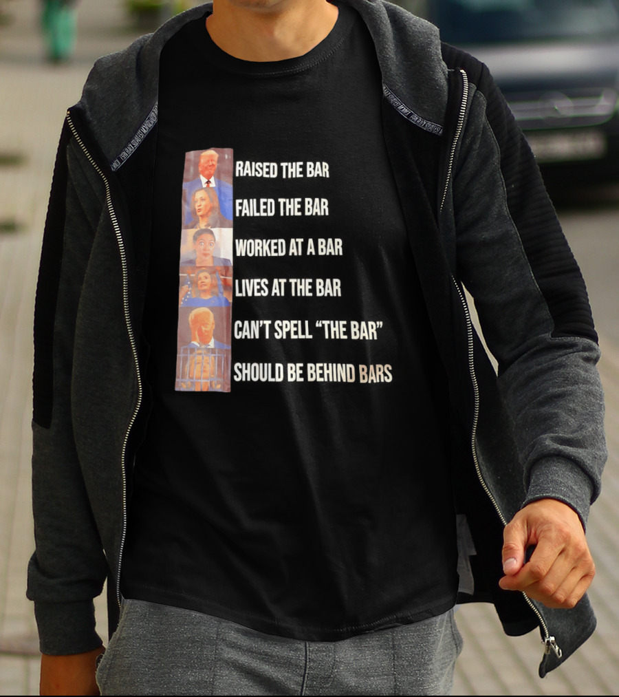 Assholes That Belong In Prison Kamala Harris Alexandria Ocasio Cortez Nancy Pelosi Joe Biden Hillary Clinton T-Shirt