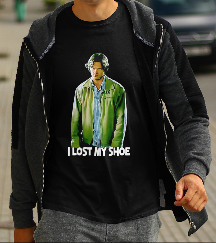 Sam Winchester I Lost My Shoe Supernatural Pop Culture Reference T-Shirt