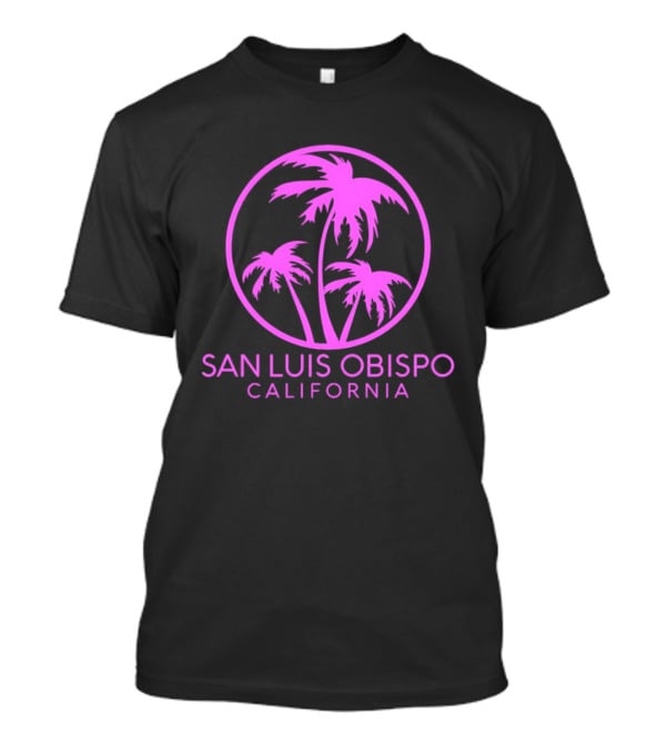 San Luis Obispo California Coconut Trees Pismo Beach Palms T-Shirt