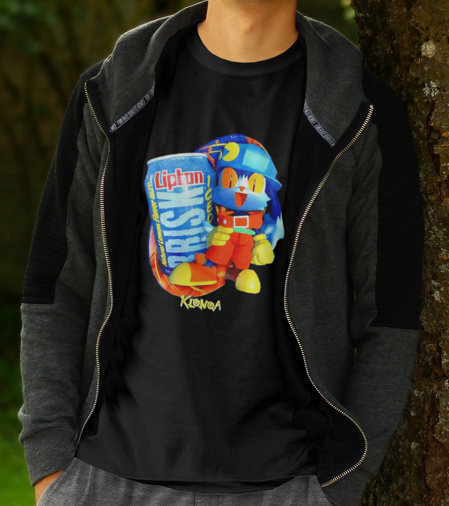 Klonoa Lipton Brisk Iced Tea Natural Lemon Flavor Beverage T-Shirt