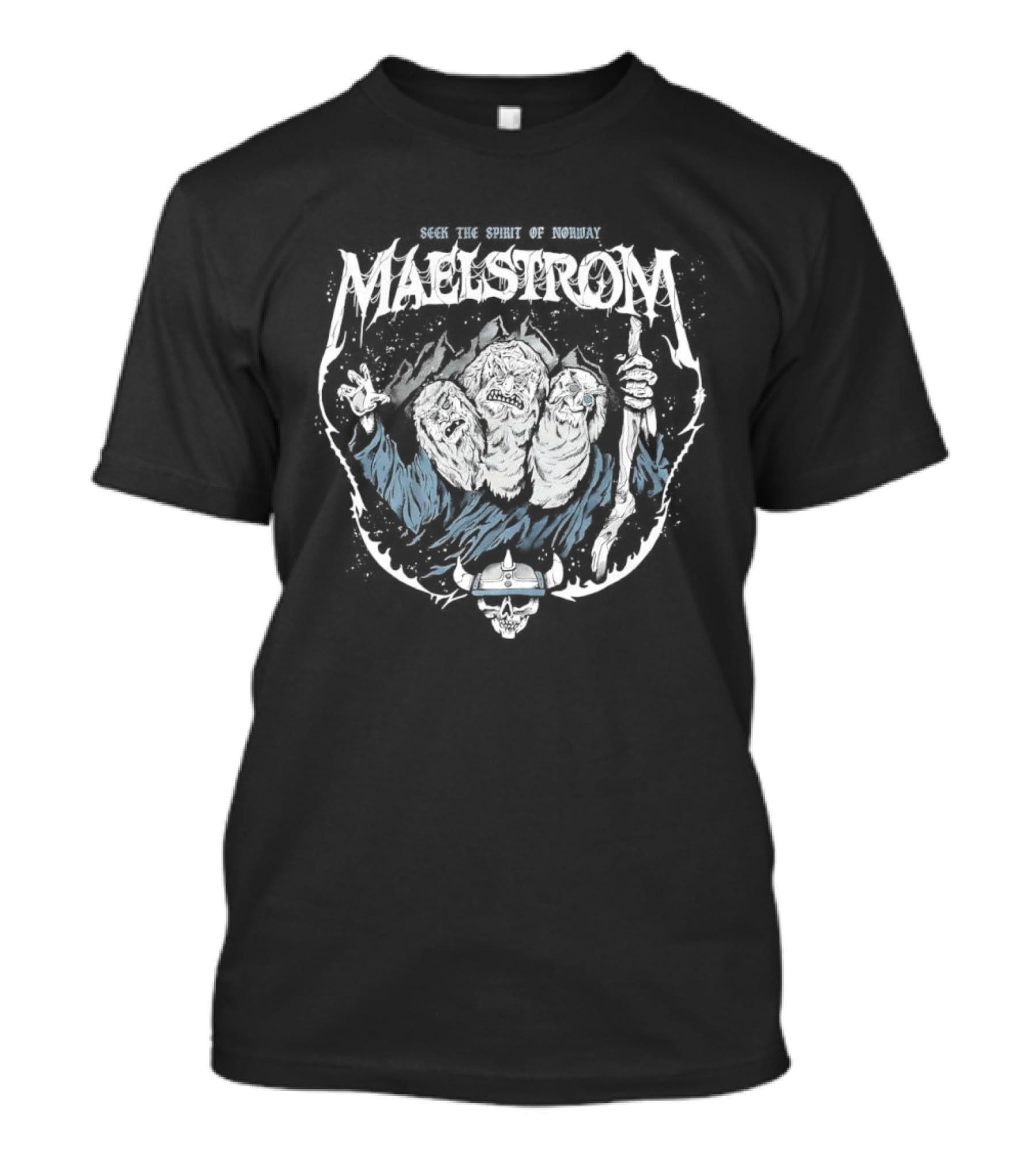Maelstrom Seek The Spirit Of Norway Viking Adventure T-Shirt
