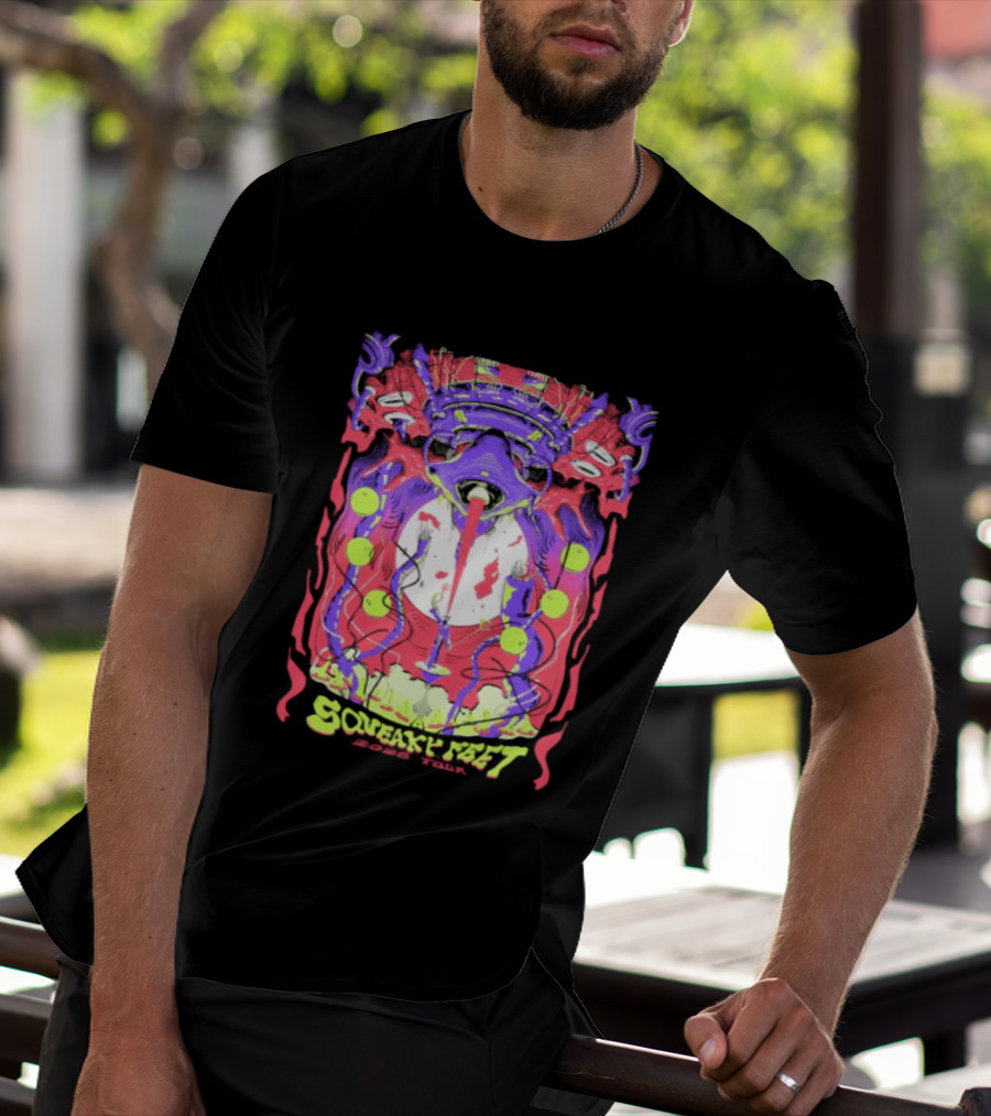 Squeaky Feet Tour 2026 Psychedelic T-Shirt