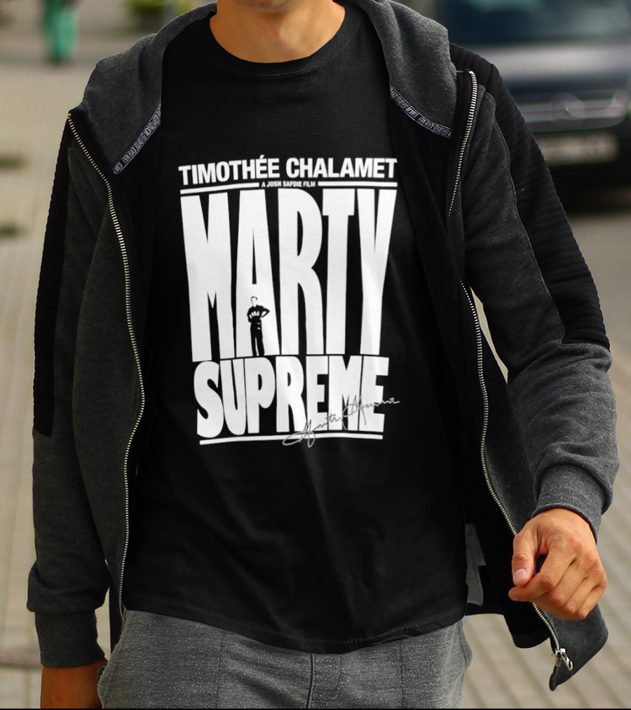 Timothée Chalamet Marty Supreme T-Shirt