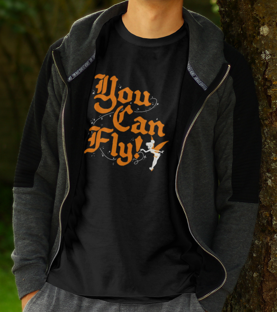 Tinker Bell Disney You Can Fly Fantasy Adventure T-Shirt