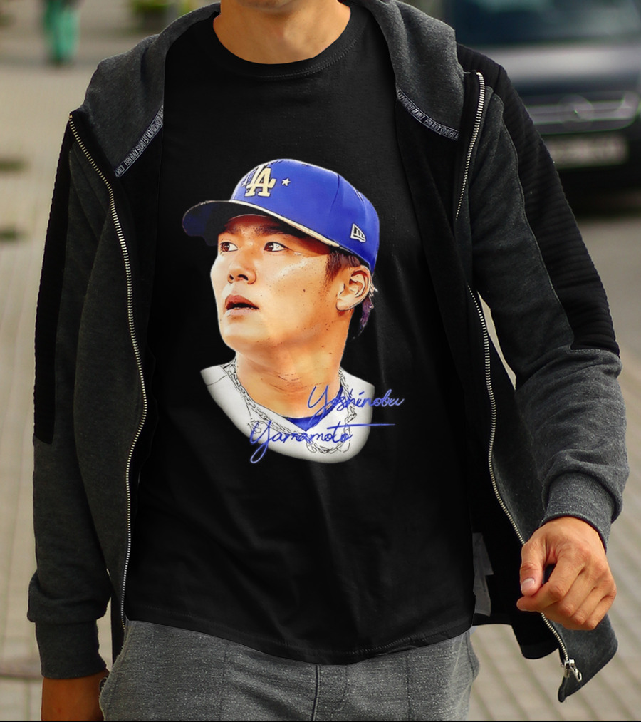 Yoshinobu Yamamoto Los Angeles Dodgers Baseball Player T-Shirt