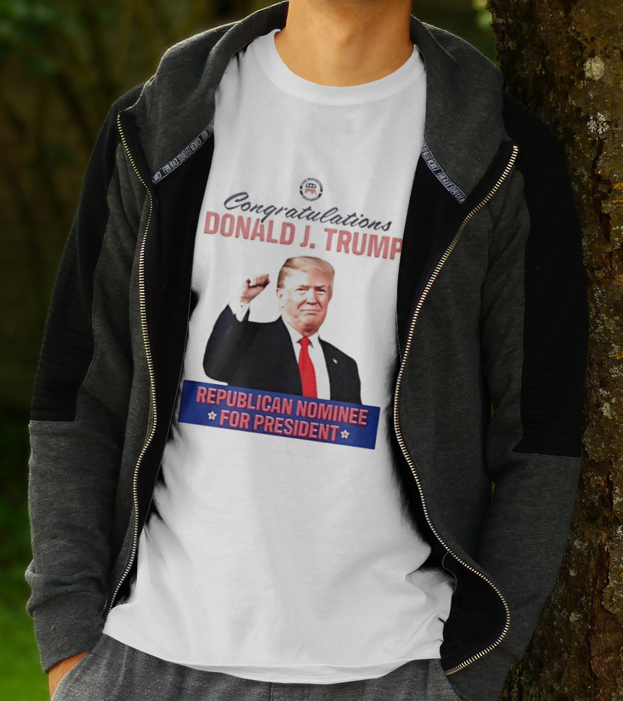 Donald J Trump Republican Nominee For President Conservatives T-Shirt