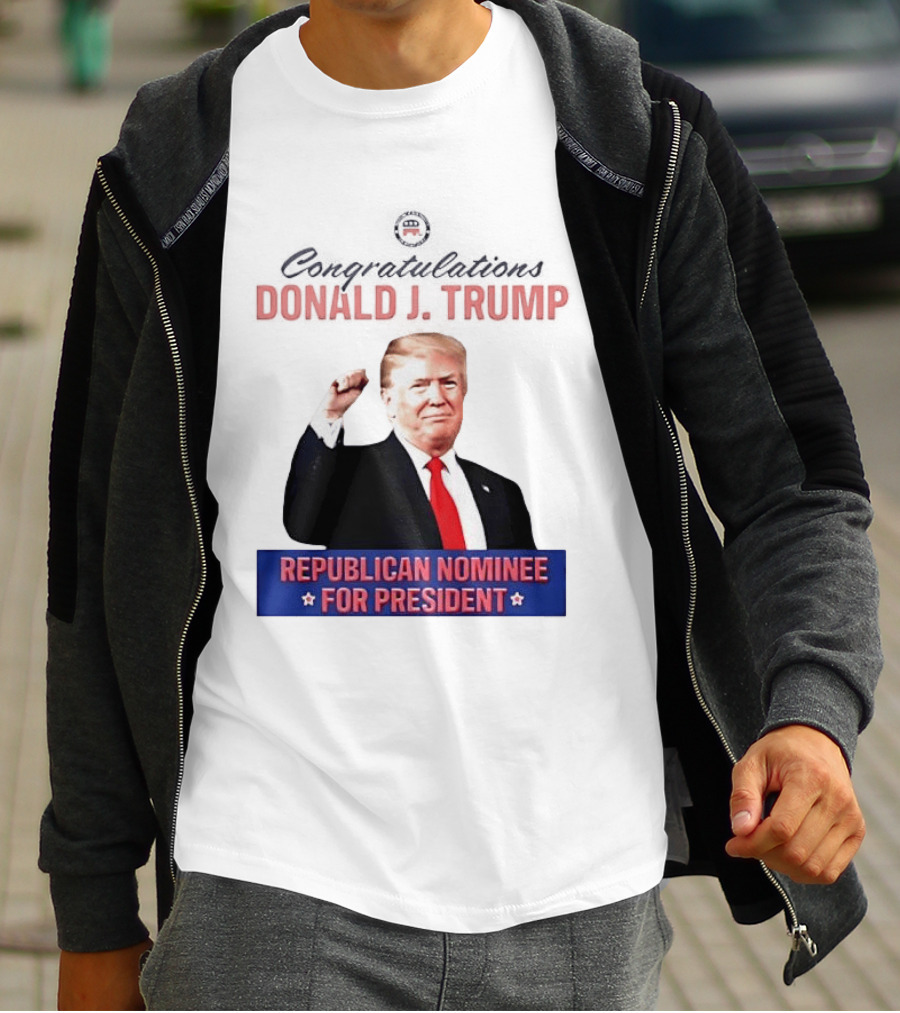 Donald J Trump Republican Nominee For President Conservatives T-Shirt
