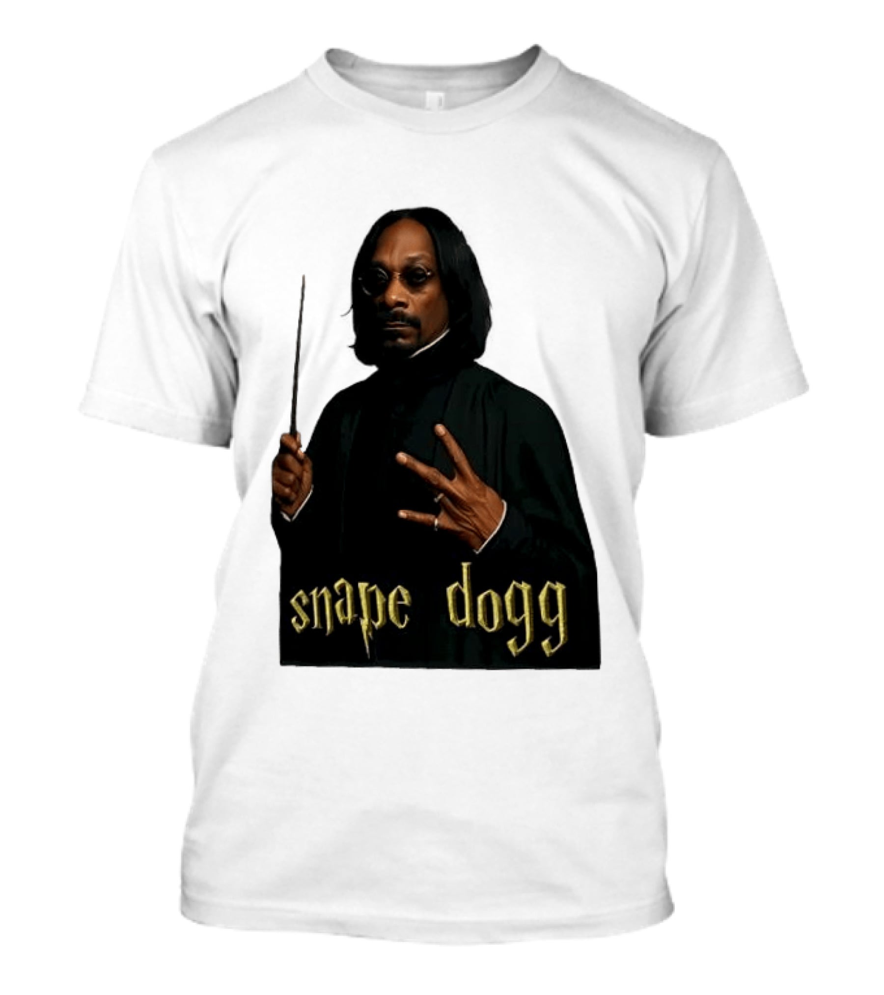 Snape Dogg Snoop Dogg Wizard Mashup Humor T-Shirt