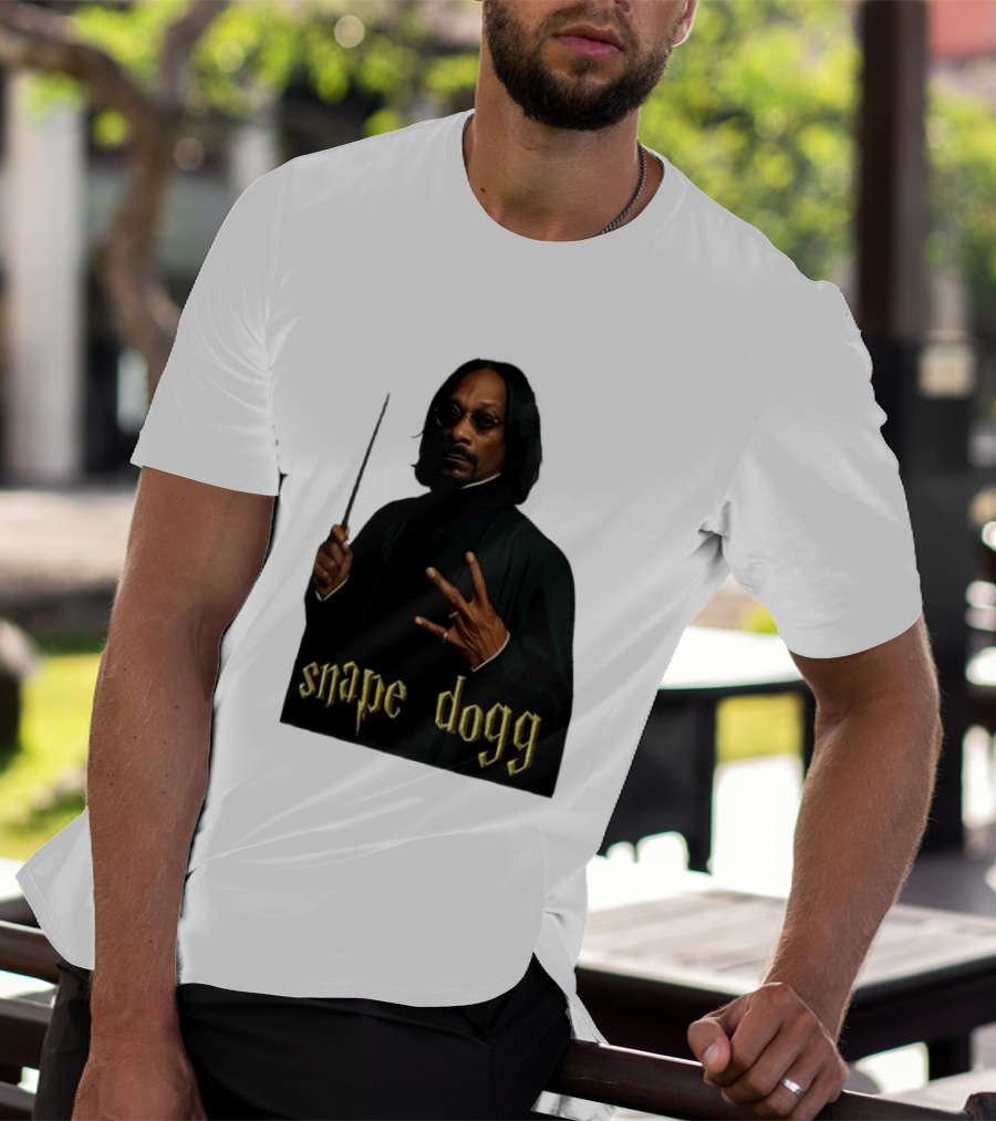 Snape Dogg Snoop Dogg Wizard Mashup Humor T-Shirt