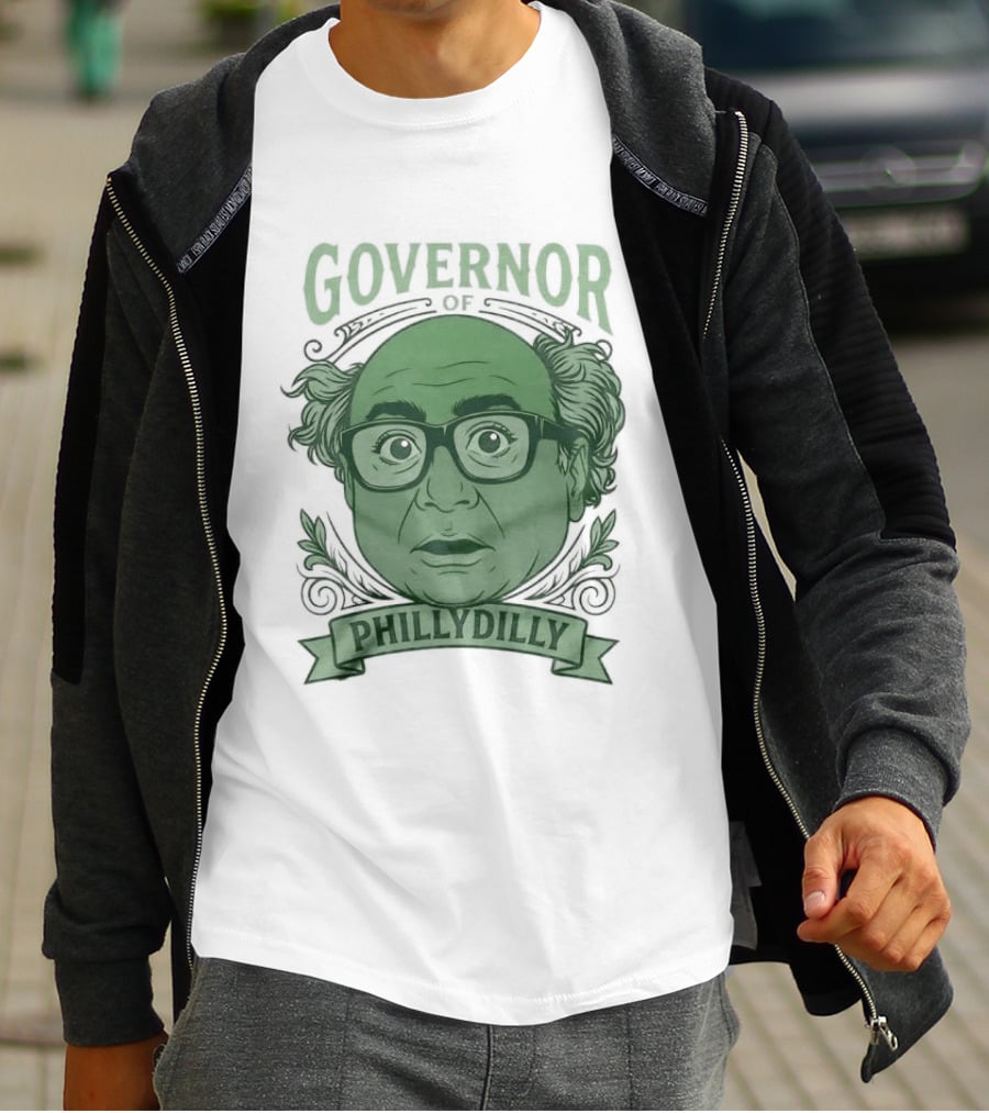 Danny Devito Governor Phillydilly T-Shirt
