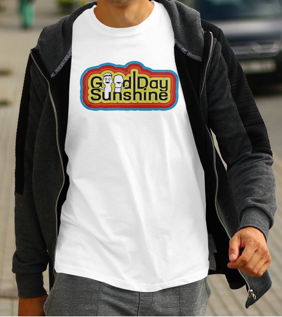 Good Day Sunshine Eric Edgar Anderson Retro Characters T-Shirt
