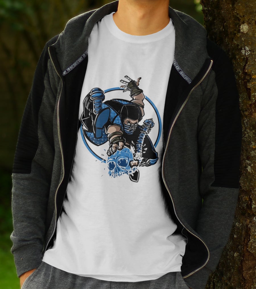 Sub Zero Mortal Kombat X Venom Amazing Spider Man 300 Cover T-Shirt