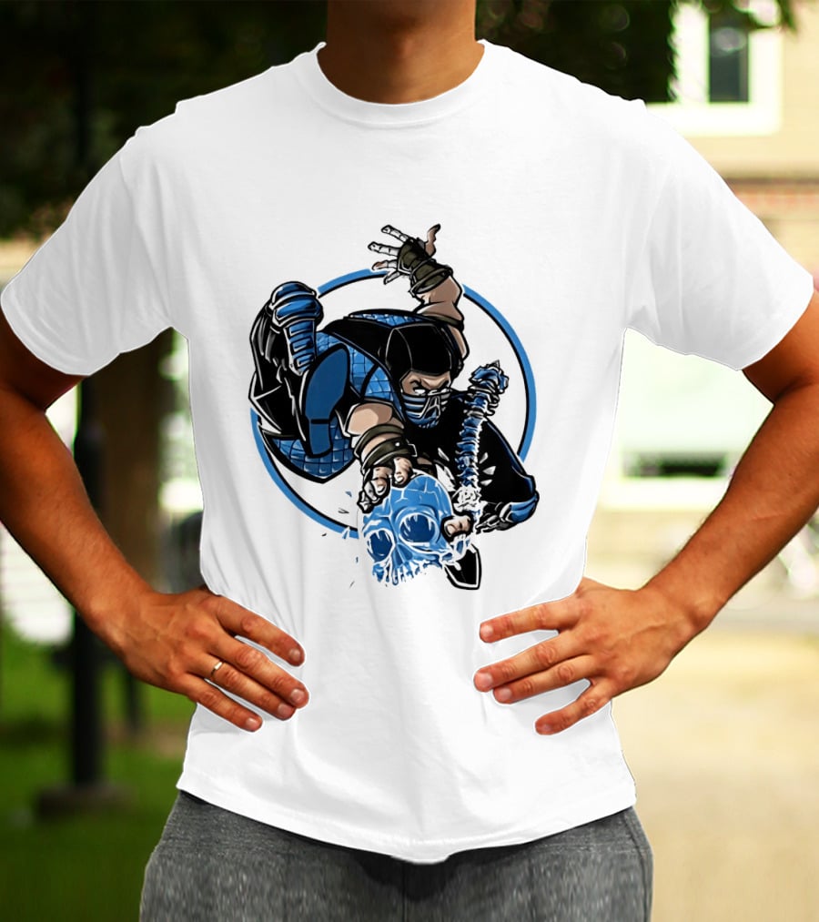 Sub Zero Mortal Kombat X Venom Amazing Spider Man 300 Cover T-Shirt