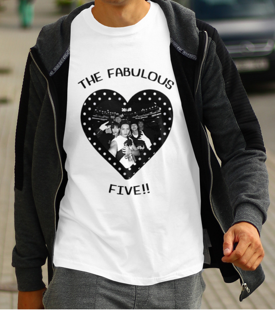 The Fabulous Five Heart Team T-Shirt