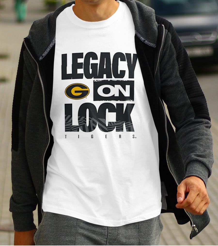 Grambling Tigers Legacy On Lock 2026 March Madness T-Shirt