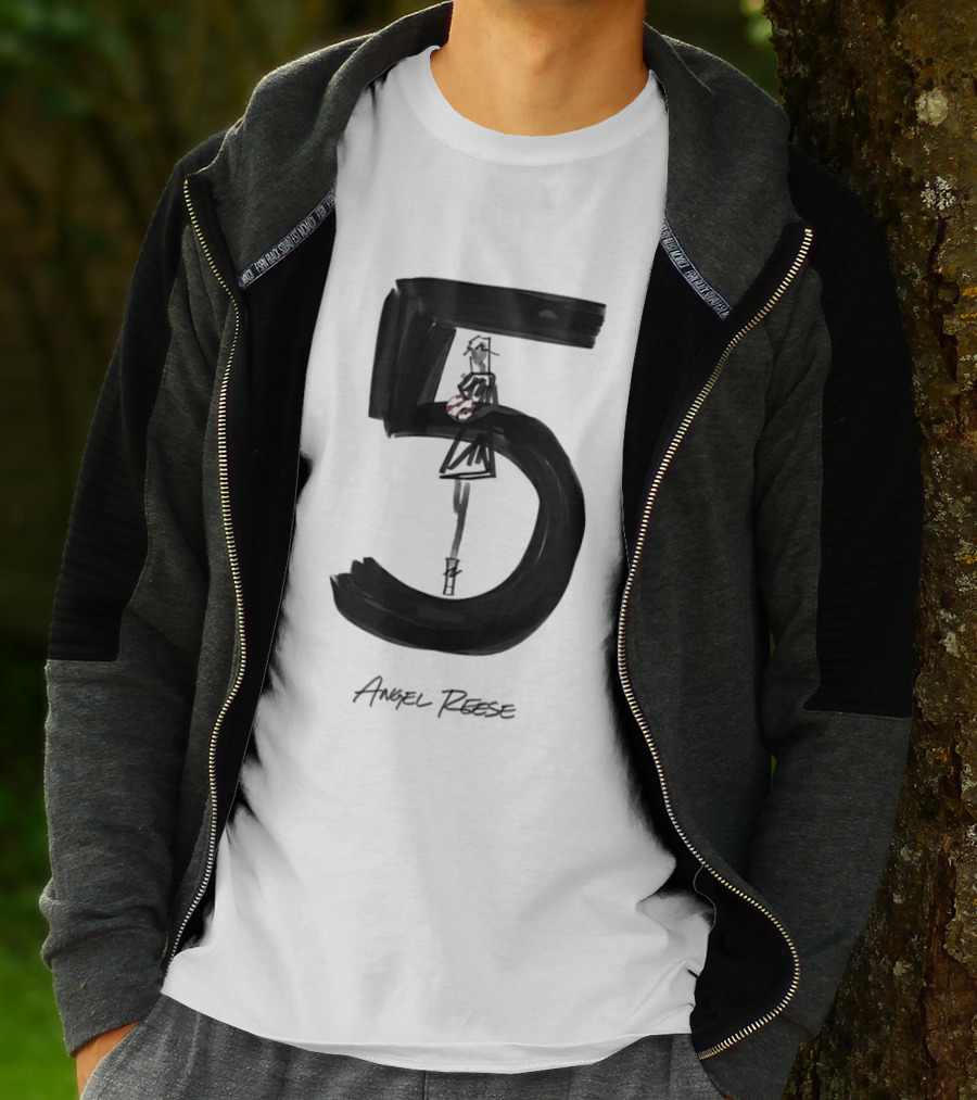 Angel Reese 5 Chicago Sky Basketball T-Shirt