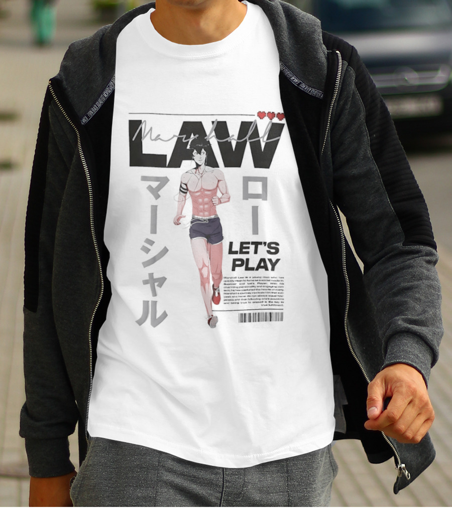 LAW LET'S PLAY Magazine Cover T-Shirt