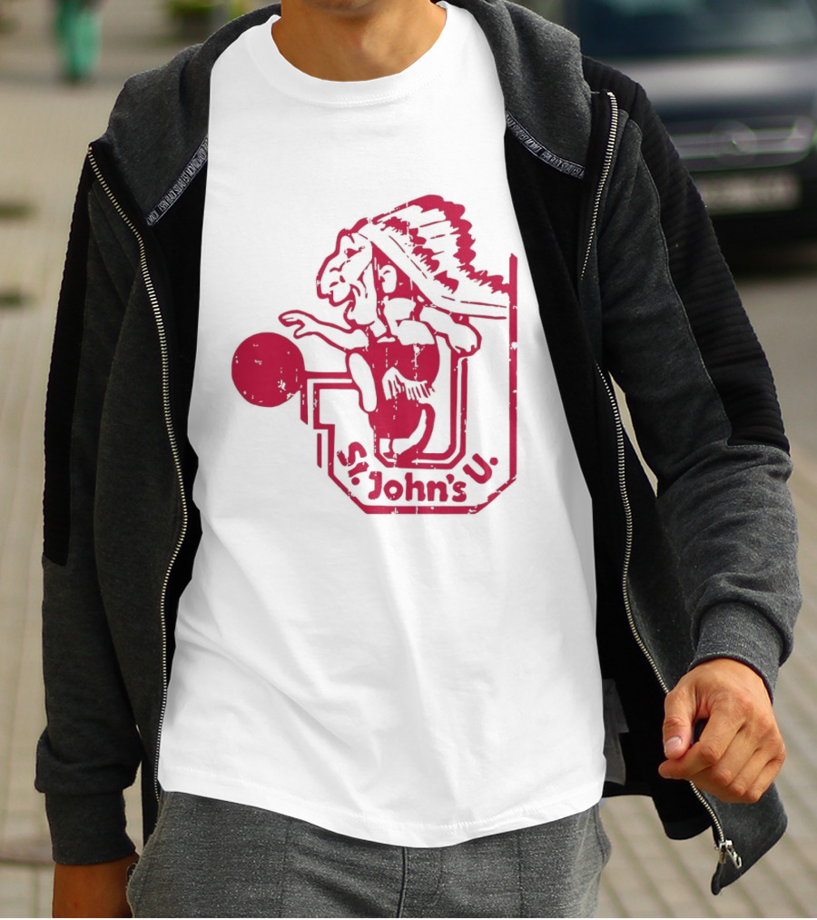 St John's University 1974 1988 Basketball T-Shirt