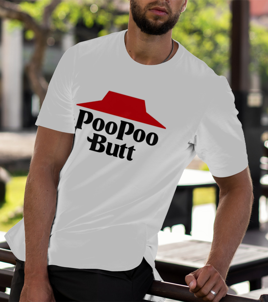 PooPoo Butt Pizza Hut T-Shirt