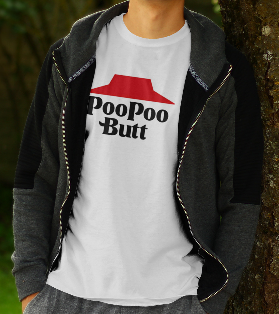 PooPoo Butt Pizza Hut T-Shirt