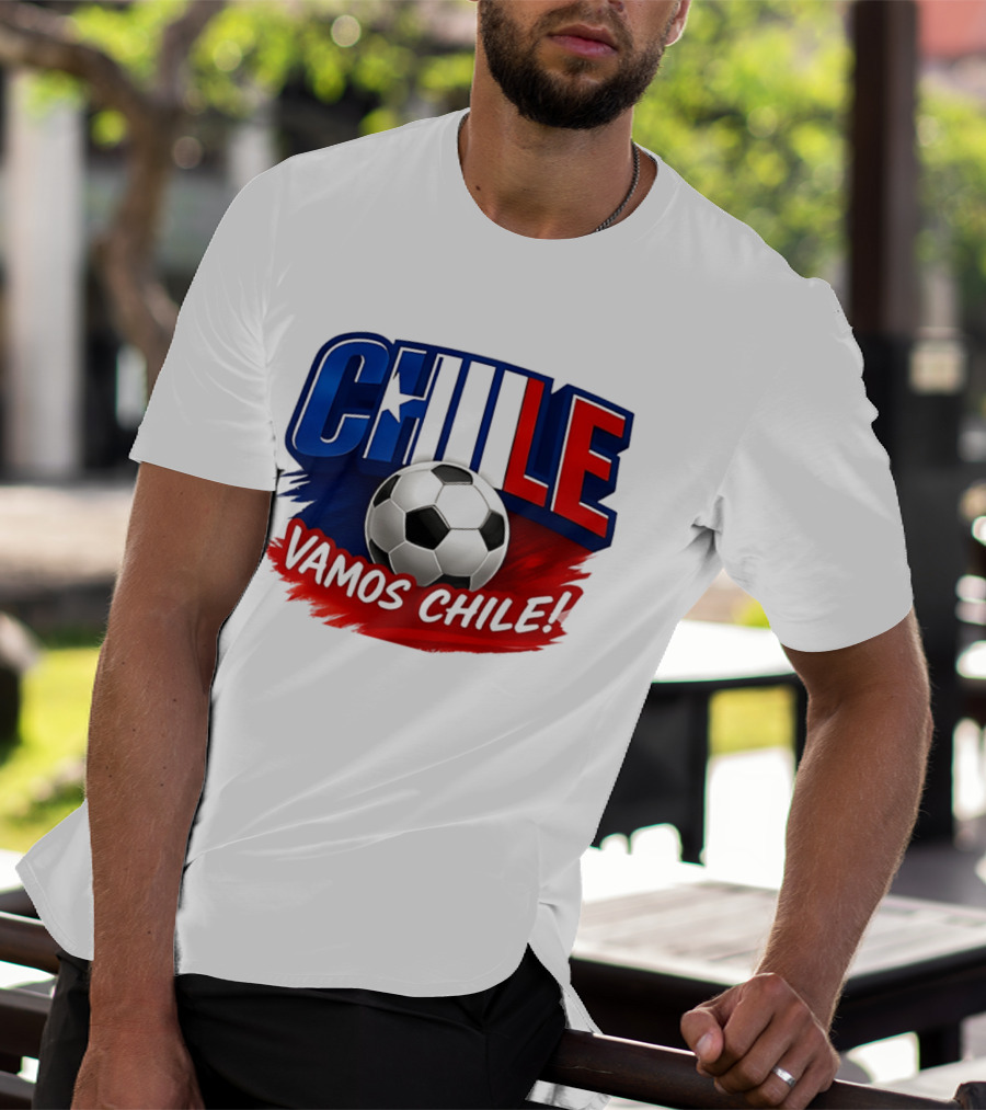 Chile Vamos Chile Soccer Enthusiast Spirit T-Shirt