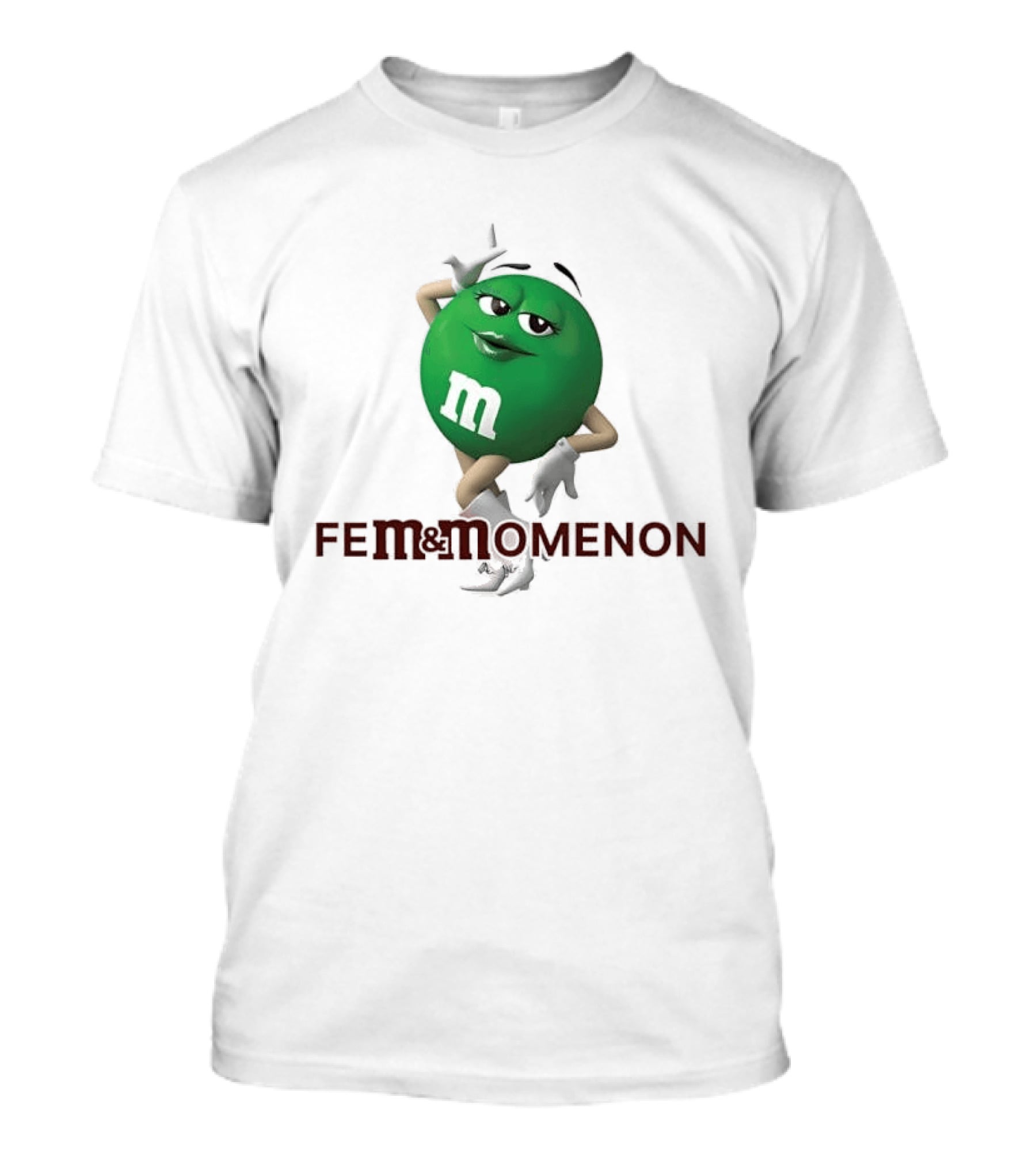 Fem&momenon M&M Ms. Green T-Shirt