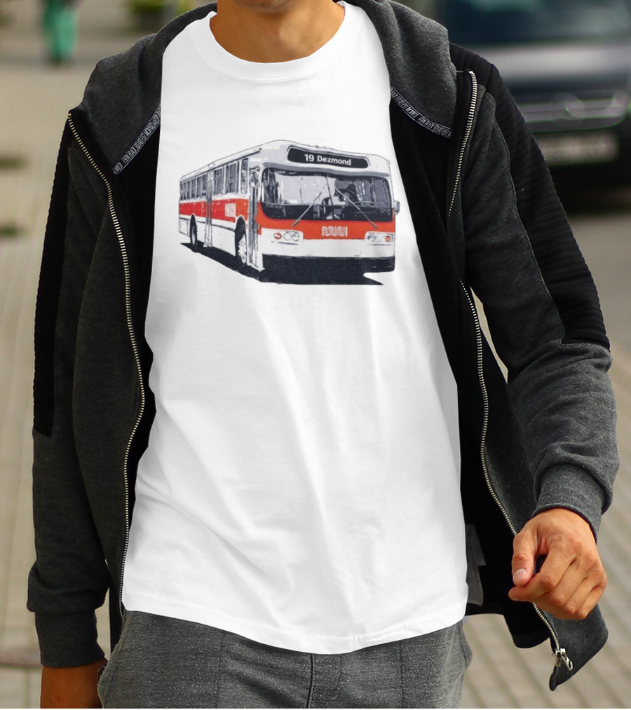 Mike Lynch Route 19 Dezmond City Bus T-Shirt