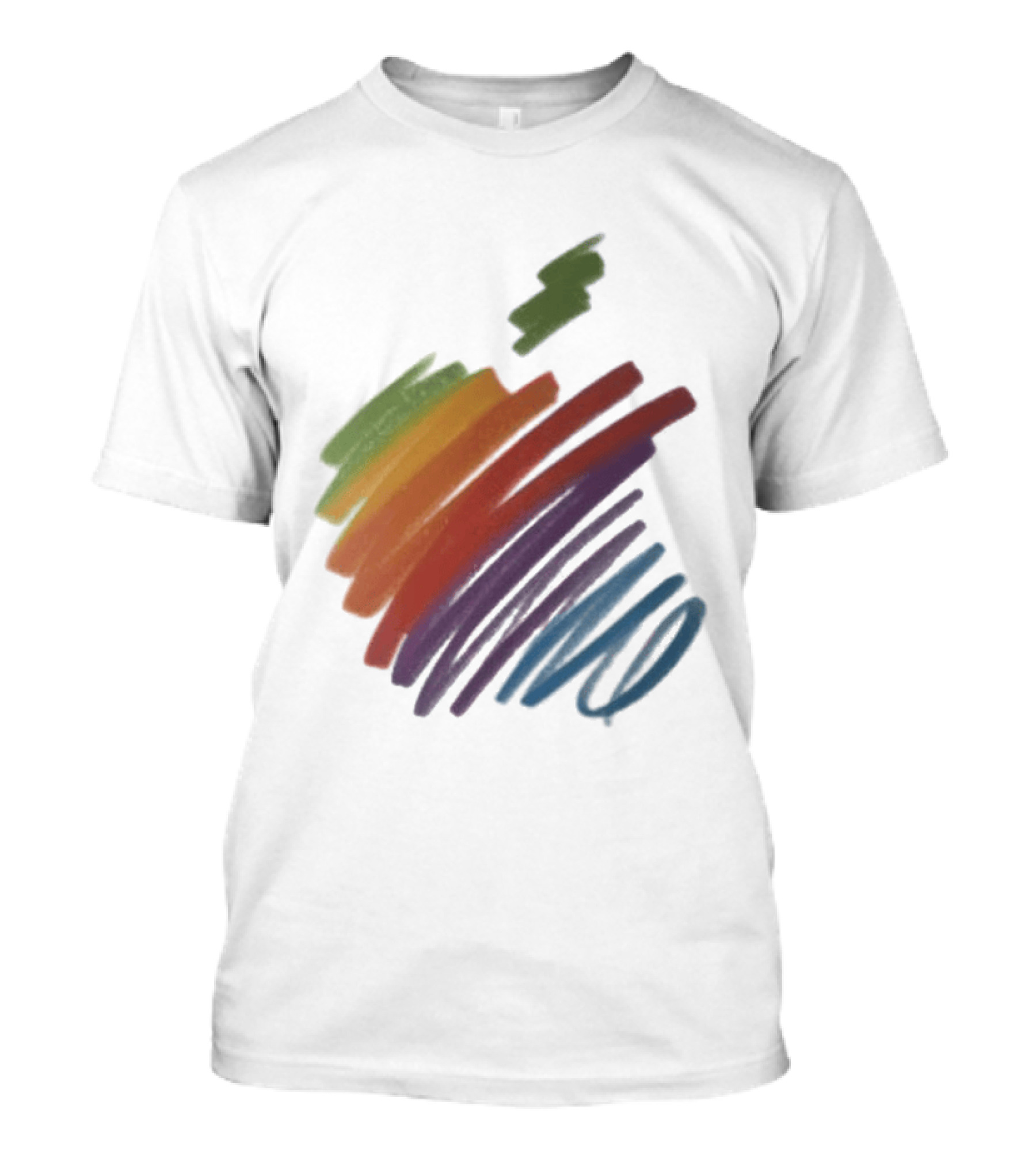 Apple 50th Anniversary Rainbow Logo Classic Multicolor 2026 T-Shirt