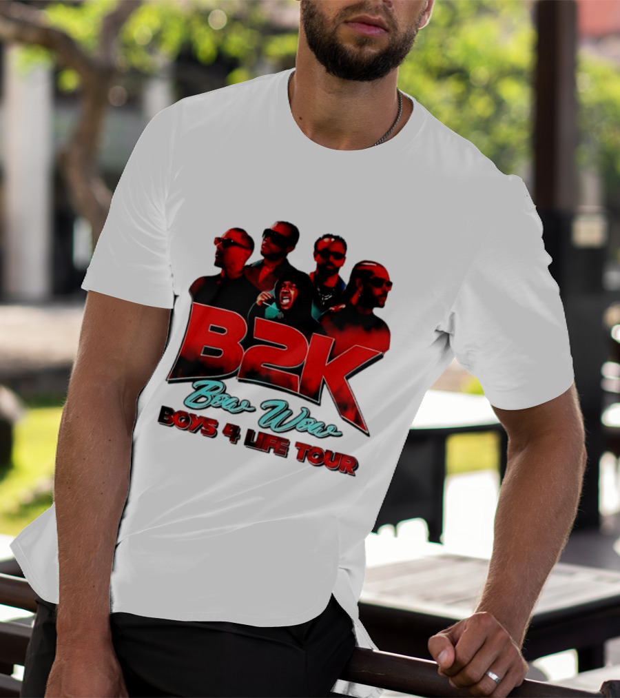 B2K Bow Wow Boys 4 Life Tour 2026 Concert T-Shirt