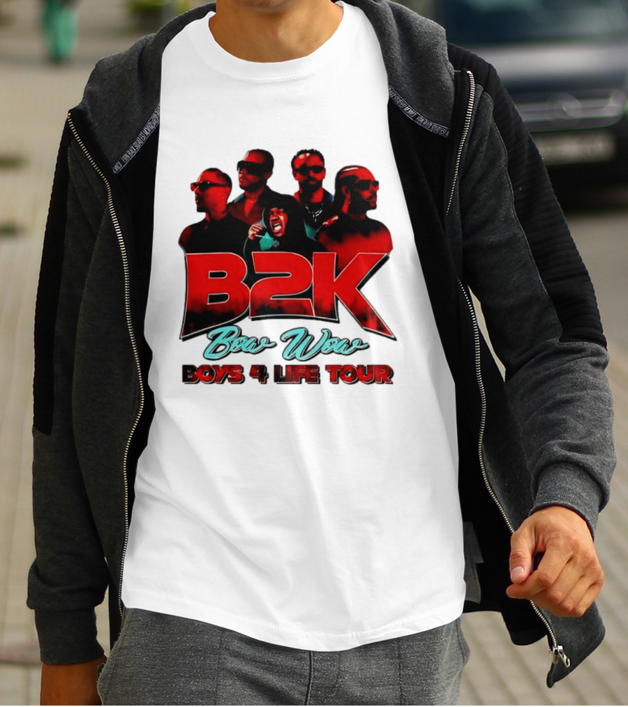 B2K Bow Wow Boys 4 Life Tour 2026 Concert T-Shirt