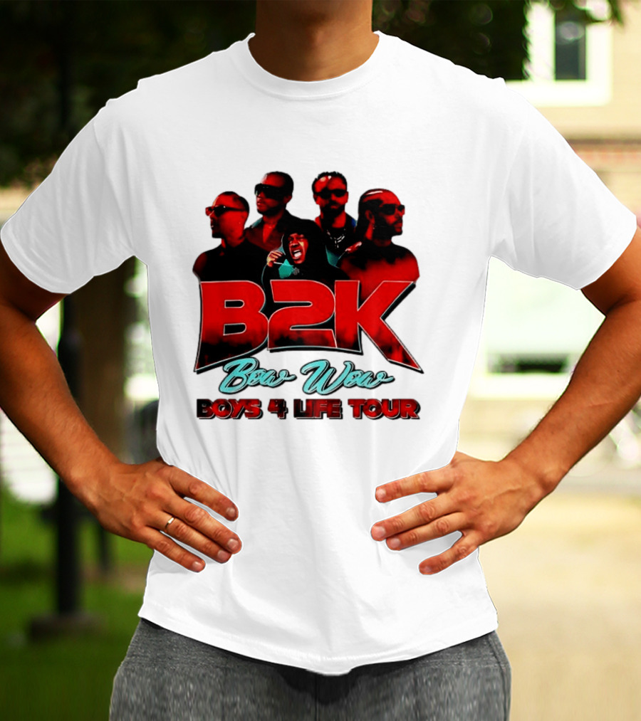 B2K Bow Wow Boys 4 Life Tour 2026 Concert T-Shirt