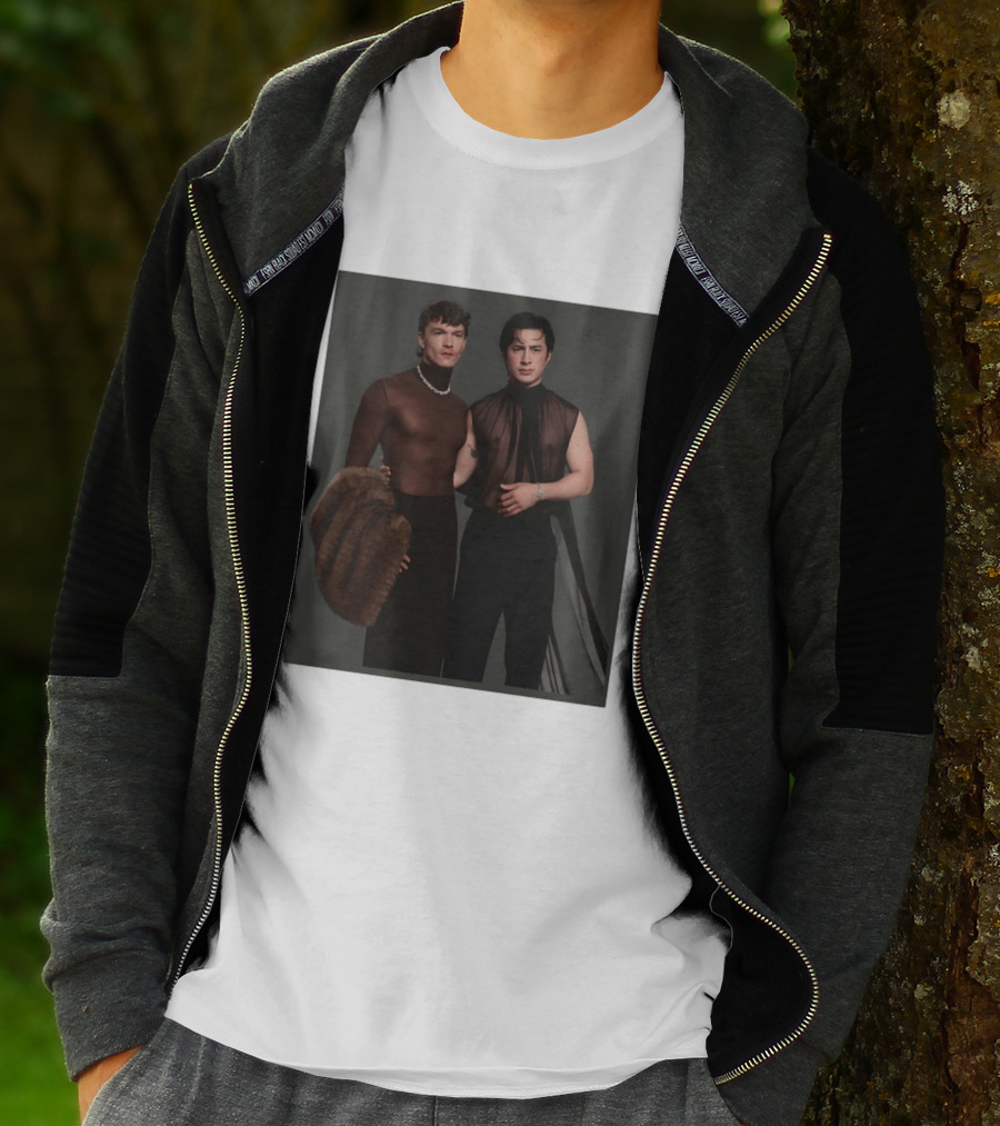 Ilya Rozanov Connor Storrie Oscars Heated Rivalry Fashion Moment T-Shirt