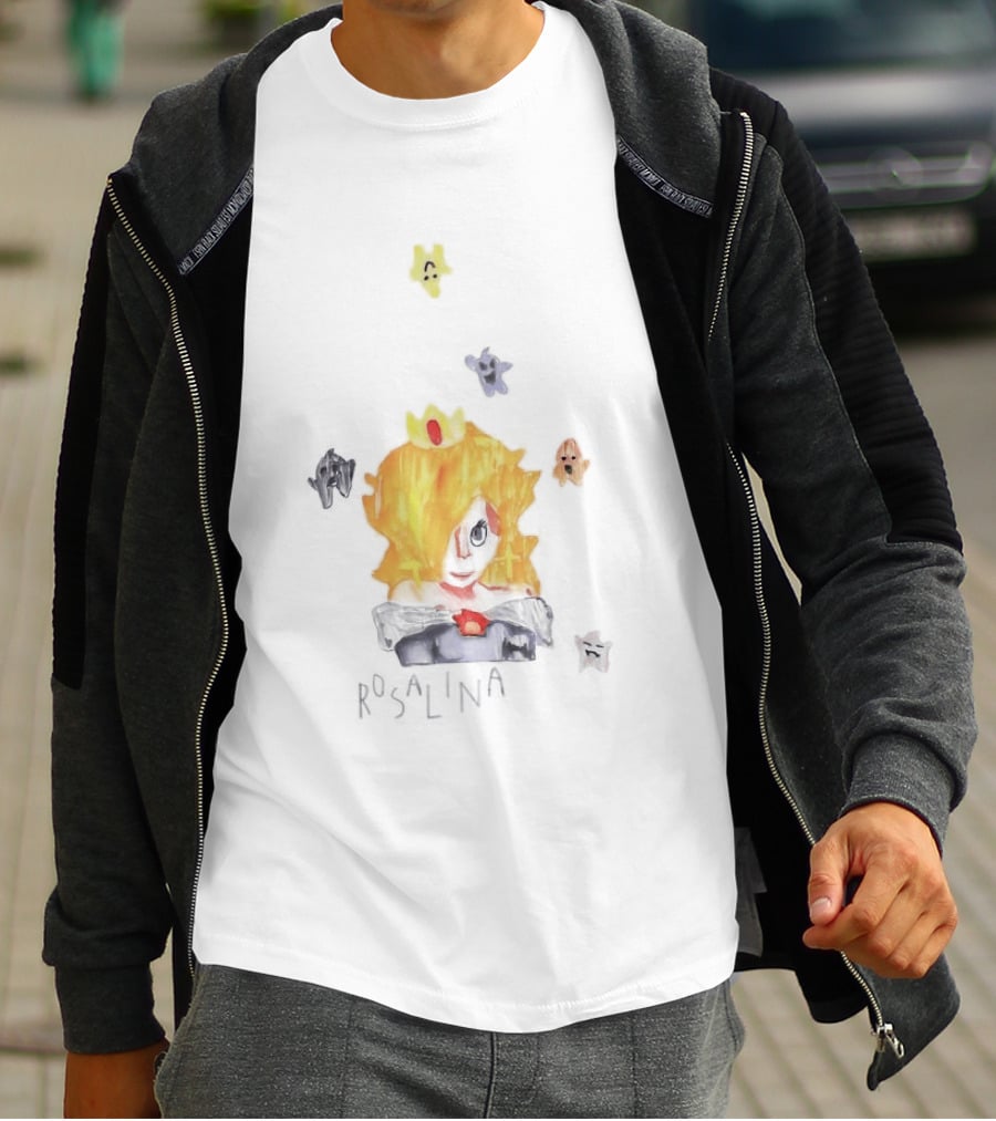 Rosa Lina Meme Yellow Star Crown Princess T-Shirt