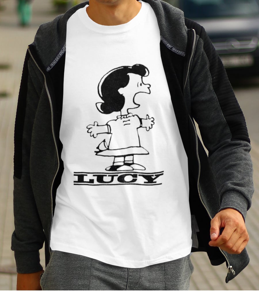 Lucy Van Pelt Peanuts Vintage Character 1960 T-Shirt
