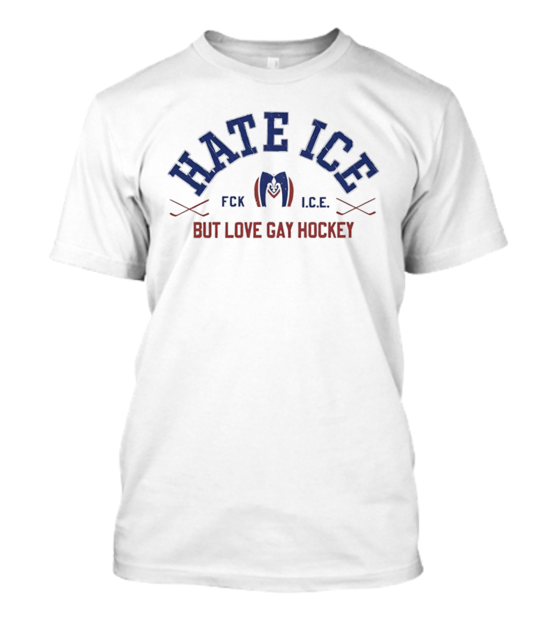 Hate Ice Love Gay Hockey Ilya Rozanov BUF T-Shirt