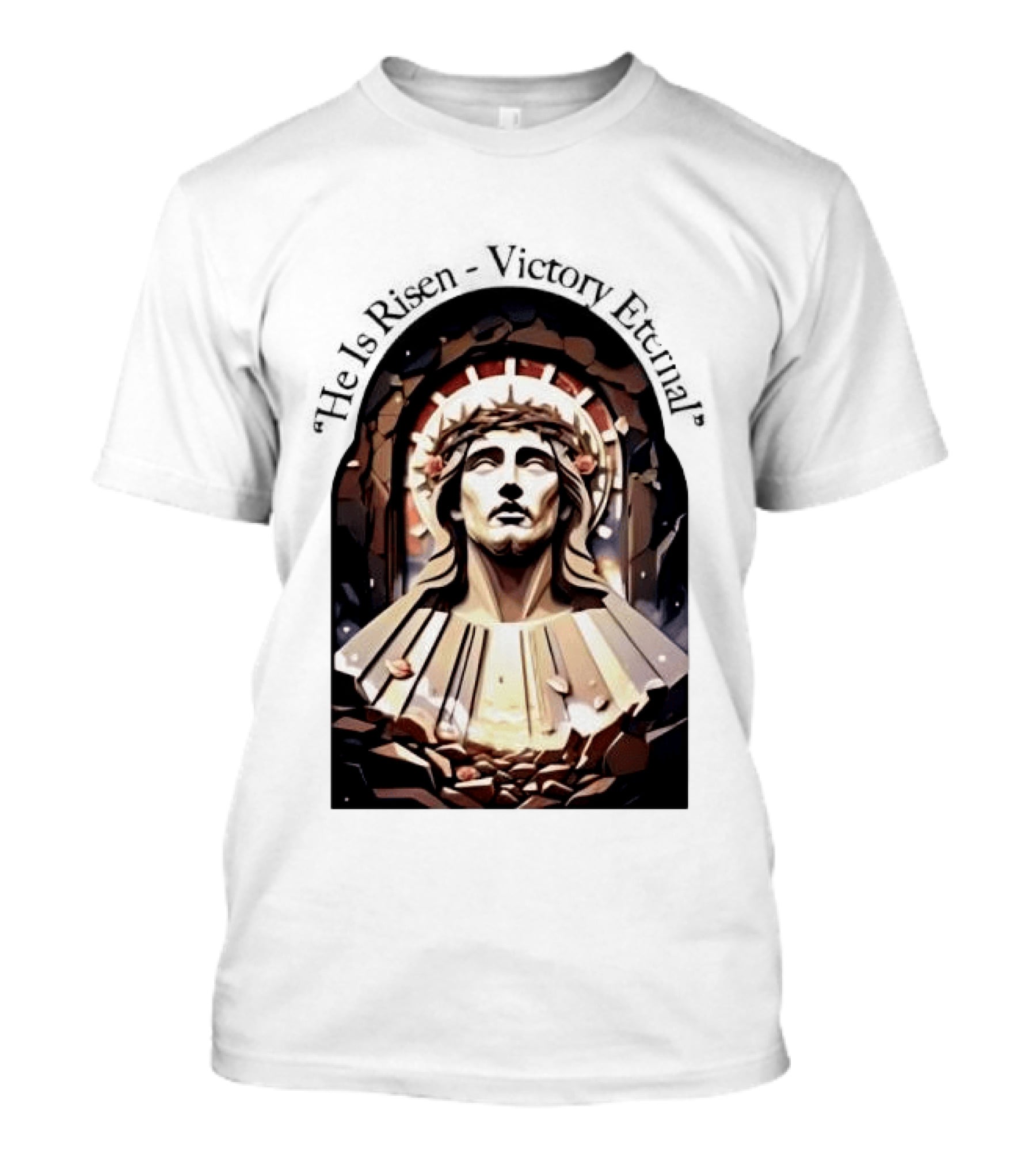 He Is Risen Victory Eternal Christ Resurrection T-Shirt