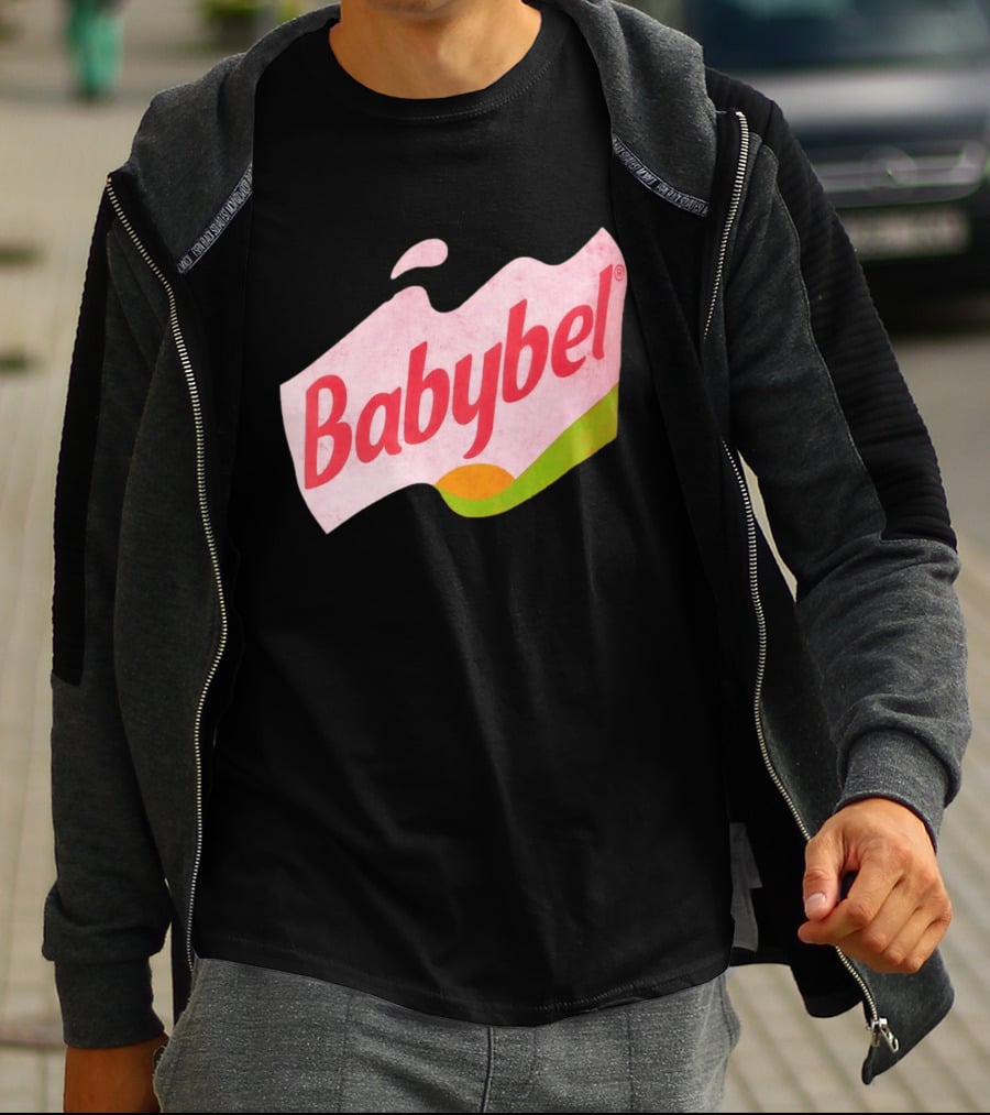 Babybel Snack Cheese Retro Style Branding T-Shirt