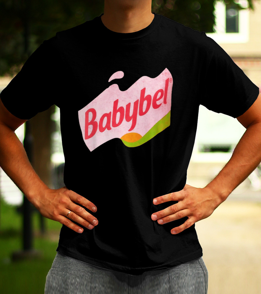 Babybel Snack Cheese Retro Style Branding T-Shirt