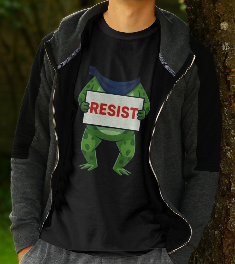 Portland Frog Resist FDT Easy Costume T-Shirt